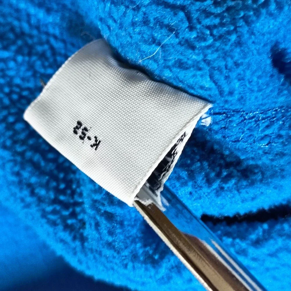 Vintage Polo Sport Sweatshirt Mens XL‎ Blue Fleece Quarter Zip Pullover Polartec